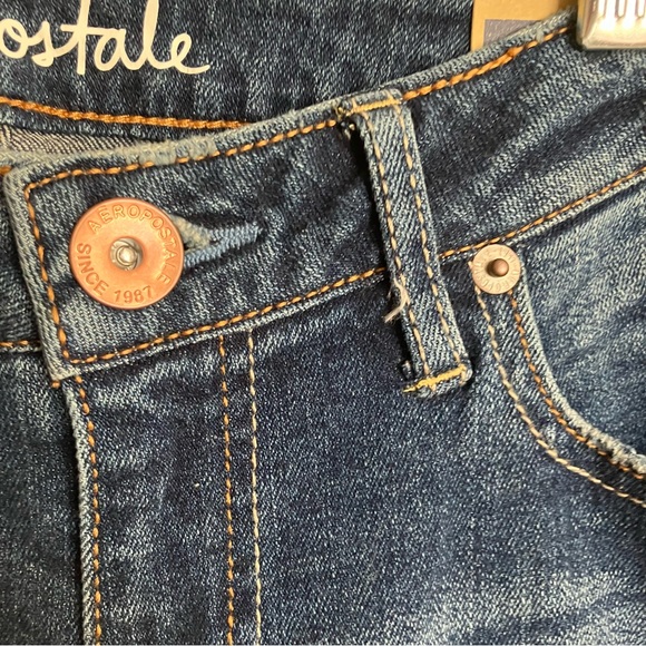 Aeropostale NWT Baylor Low Rise Skinny Crop - 4 - Picture 8 of 13